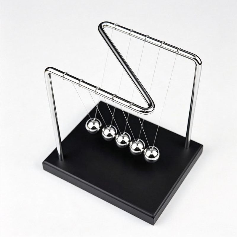 Home Office Tech Gadgets - Ayunan Newton Bentuk-N, Pendulum Kinetik, Alat