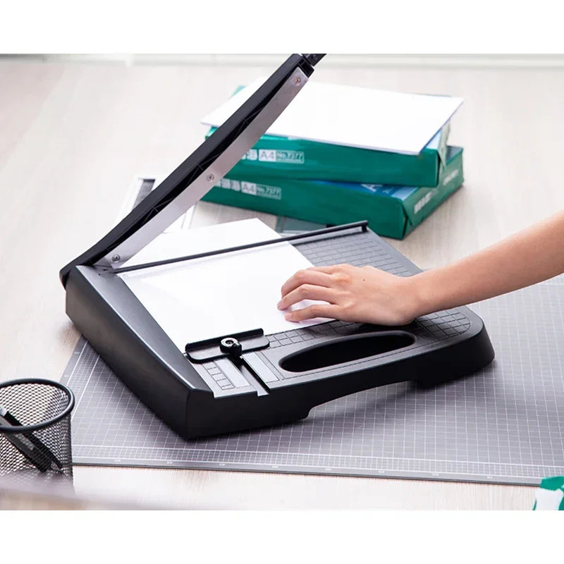 Paper Cutting Guillotine - Peningkatan Baru 220V Pemotong Guillotine Pemotong