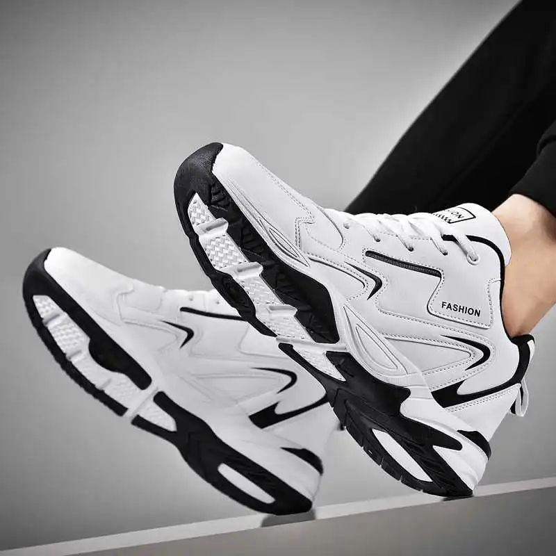 Office Tech Setup - Sepatu kets olahraga untuk pria, sepatu