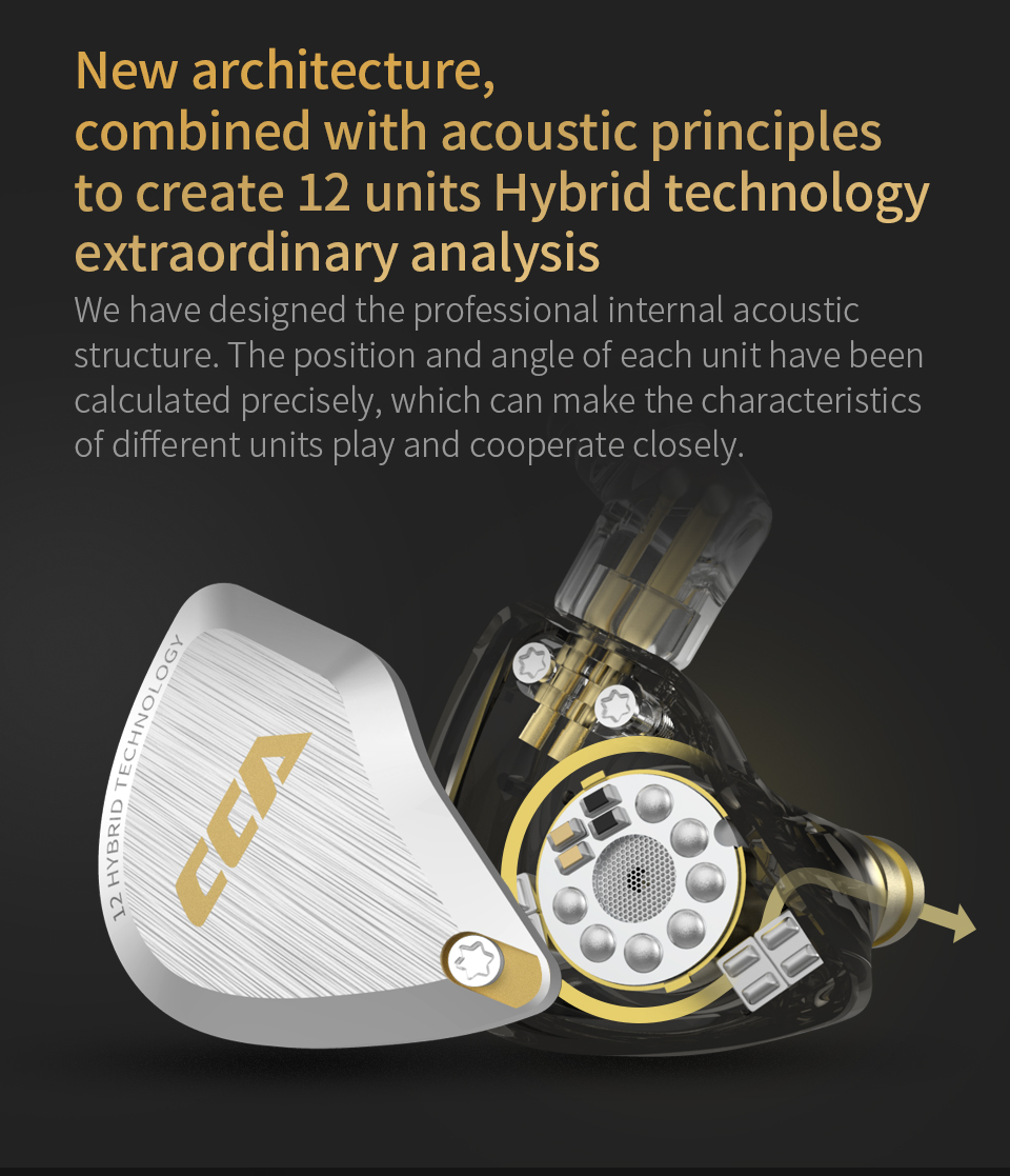 CCA C12 Headphone In-Ear Metal - Office Tech Essentials ulasan dan harga