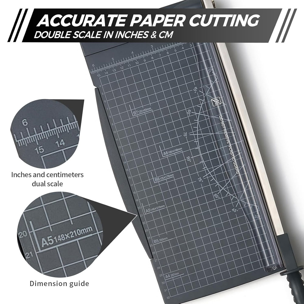 Pemotong Kertas Guillotine 12- - Paper Cutting Guillotine ulasan dan harga