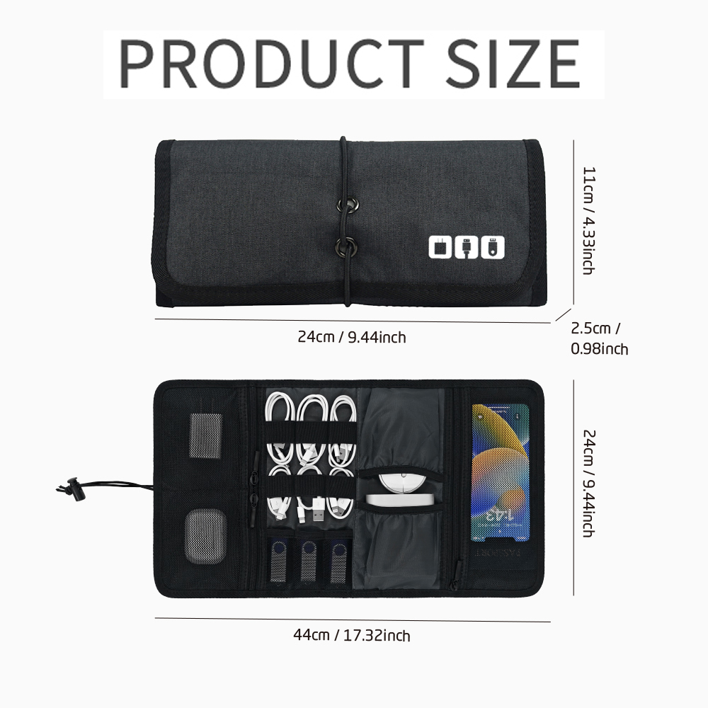 Tas Organizer Teknologi Tempat - Home Office Tech Gadgets ulasan dan harga