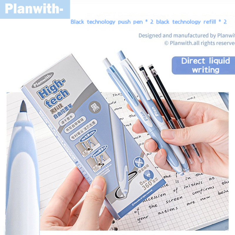 Planwith Set Pena Cair Langsun - Office Tech Direct ulasan dan harga