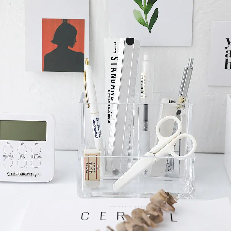 Tempat pena tiga kompartemen t - Home Office Tech Gadgets ulasan dan harga