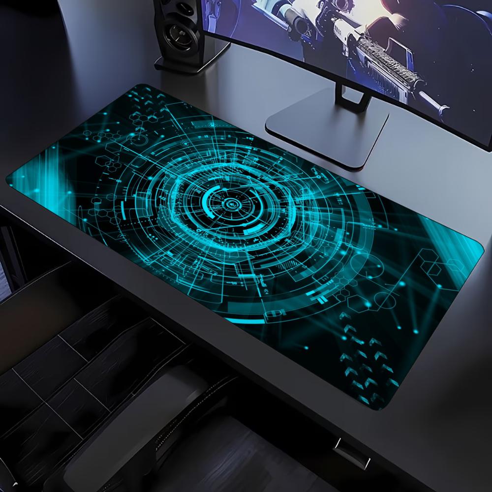 Alas Mouse Meja Besar Blue Cya - Office Tech Setup ulasan dan harga