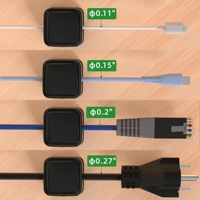 12-Pack Klip Pengatur Kabel –  - Office Tech Setup ulasan dan harga